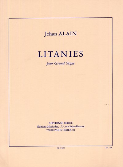 J. Alain: Litanies