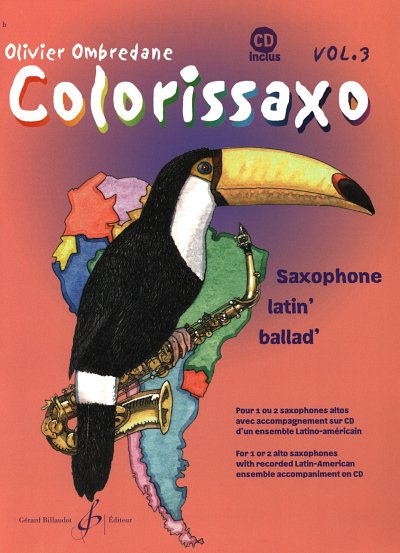 O. Ombredane: Colorissaxo Vol. 3, 1-2 Altsaxophone