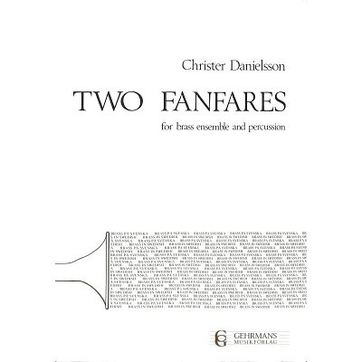 C. Danielsson: 2 Fanfares