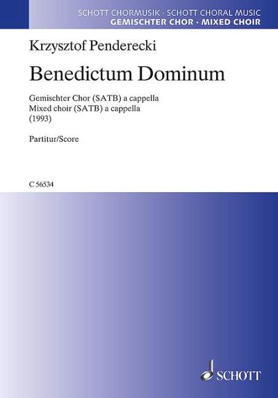 DL: K. Penderecki: Benedictus (Chpa)