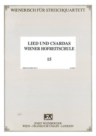 F. Lehár: Wienerisch für Streichquartett