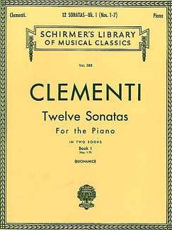 M. Clementi: 12 Sonatas - Book 1, Klav