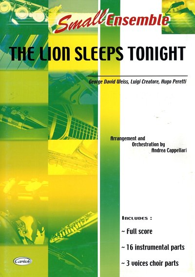 A. Cappellari: The Lion sleeps tonight, Varens4Schl (Pa+St)