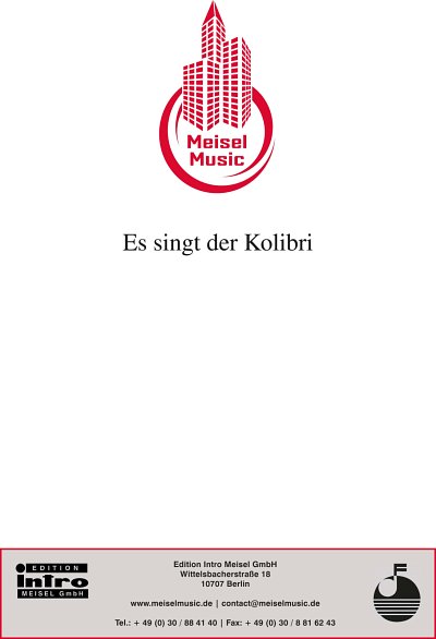 W. Rosen y otros.: Es singt der Kolibri