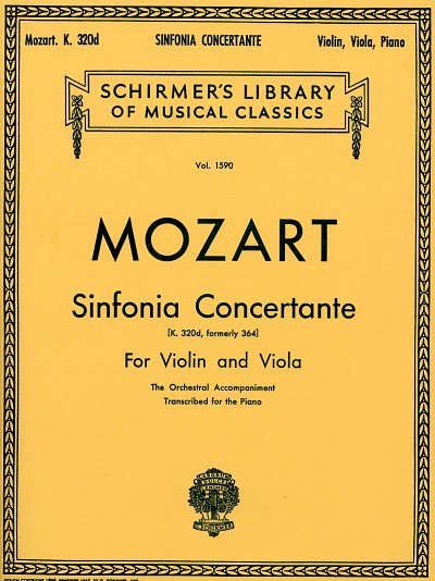 W.A. Mozart: Sinfonia Concertante, VlVaKlv (Pa+St)
