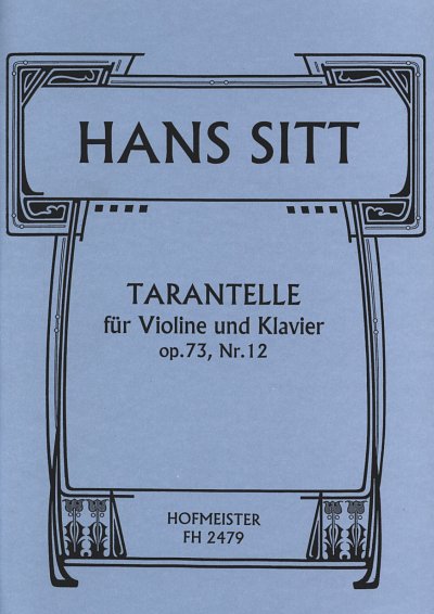 H. Sitt: Tarantelle op.73,12 für Violine
