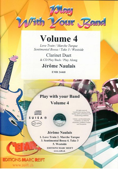 J. Naulais: Play With Your Band Volume 4, 2Klar (+CD)