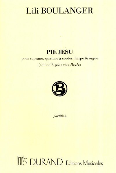 L. Boulanger: Pie Jesu, GsH4StrHfOrg (Part.)