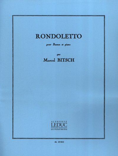 M. Bitsch: Rondoletto, FagKlav (KlavpaSt)