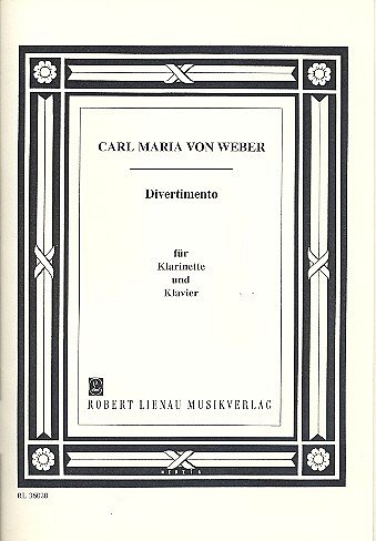 C.M. von Weber: Divertimento Es-Dur , KlarKlv