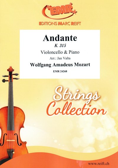 W.A. Mozart: Andante, VcKlav
