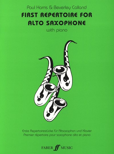 P. Harris: First Repertoire For Alto Saxophone, ASaxKlav