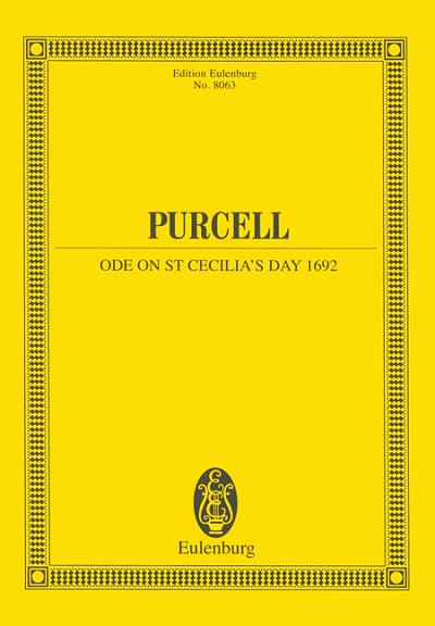 H. Purcell: Ode à sainte Cécile 1692