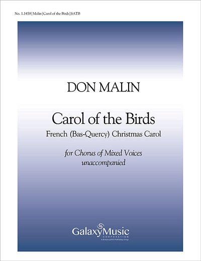 D. Malin: Carol of the Birds, Gch;Klav (Chpa)