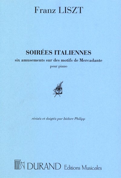 F. Liszt: Soirees Italiennes, Klav