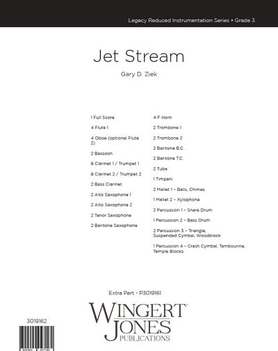 G.D. Ziek: Jet Stream, Blaso/Jublas (Part.)