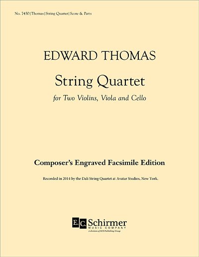 E. Thomas: String Quartet, 2VlVaVc (Part.)