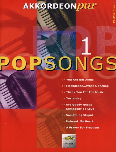 Popsongs 1 Akkordeon Pur