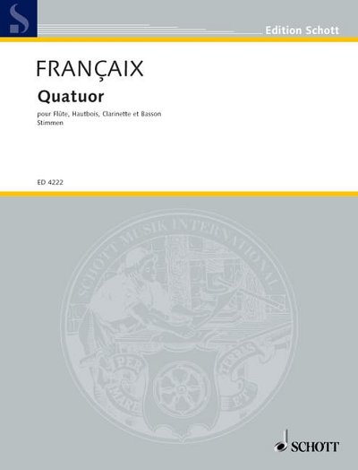 DL: J. Françaix: Quartett (Stsatz)