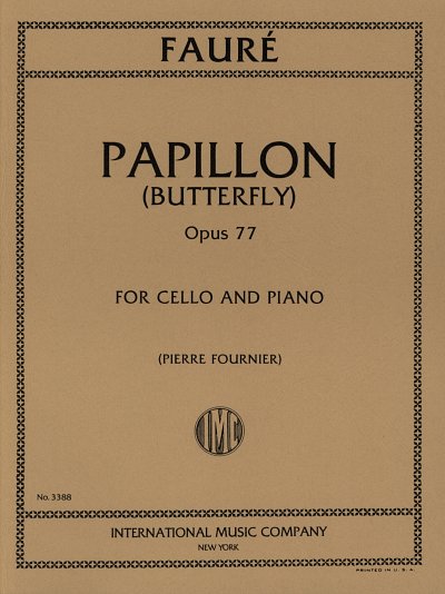 G. Fauré: Papillon Op.77 (Bu)