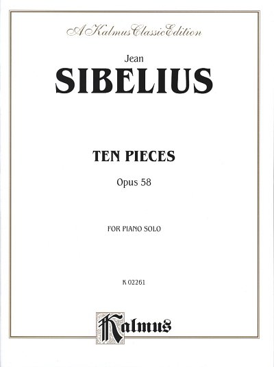 J. Sibelius: Ten Pieces, Op. 58, Klav
