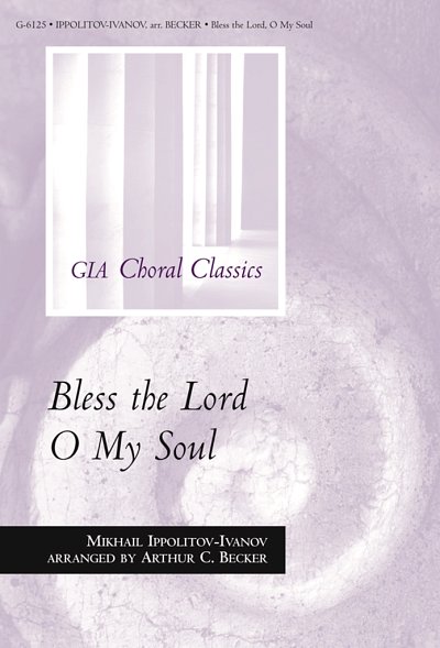 Bless the Lord, O My Soul, GchKlav (Part.)