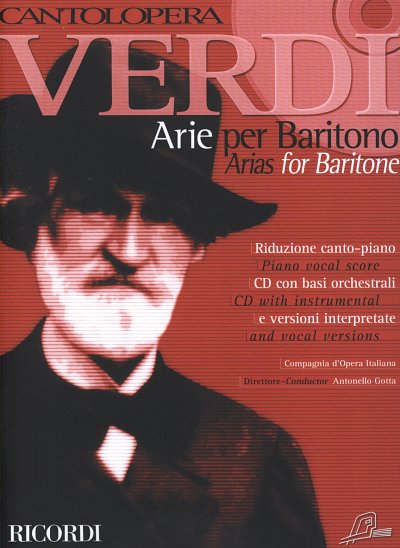 G. Verdi: Cantolopera: Verdi Arie Per Bari, GesBrKlav (PaCD)