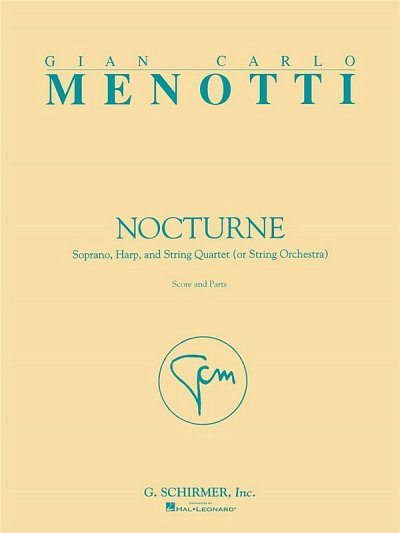 G.C. Menotti: Nocturne Op. 54, No. 4 (Pa+St)