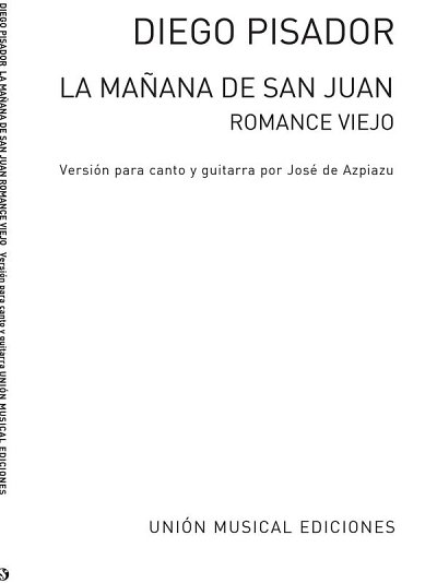 La Manana De San Juan Romance Viejo (Azpiazu), GesGit (Bu)