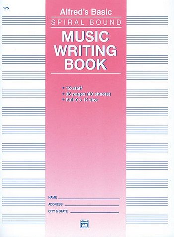 Music Writing Book