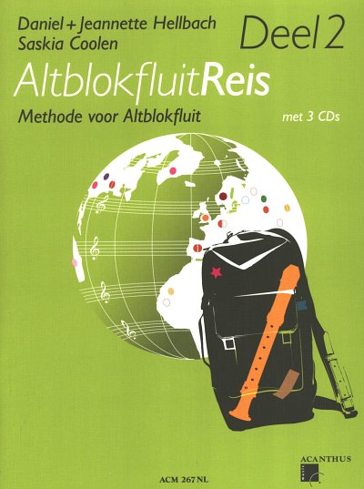 D. Hellbach: Altblokfluitreis 2, Ablf (+3CDs)