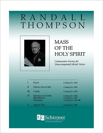 R. Thompson: Mass of the Holy Spirit: No. 6. Hosanna