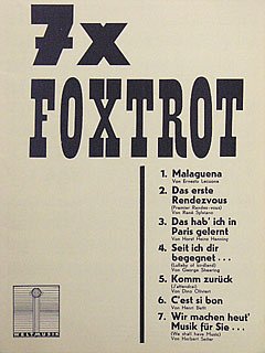 7 X Foxtrott