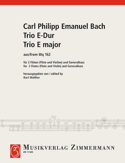 C.P.E. Bach: Trio en mi majeur
