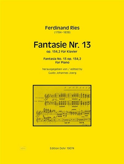 F. Ries: Fantasie Nr.13 op.134/2, Klav (Part.)