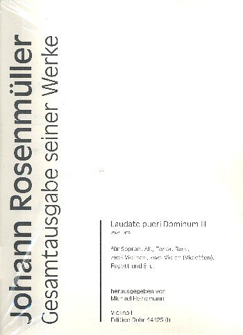 J. Rosenmüller: Laudate pueri Dominum III RWV.E 109