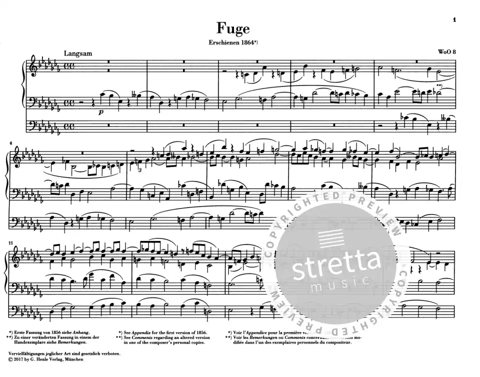 J. Brahms: Werke fuer Orgel, Org (3)