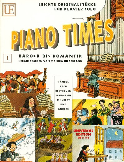  Diverse: Piano Times: Barock bis Romantik, mit Cartoons Ban