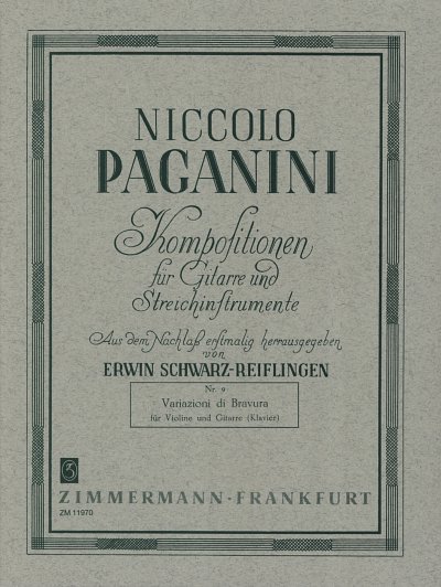 N. Paganini: Variazioni Di Bravura