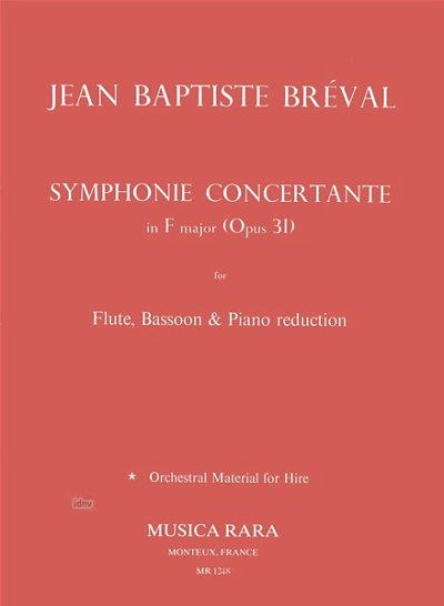 J. Bréval: Sinfonie Concertante F op. 31