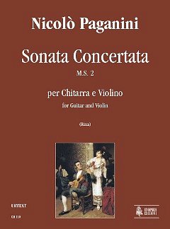 N. Paganini: Sonata Concertata M.S. 2, VlGit (Pa+St)