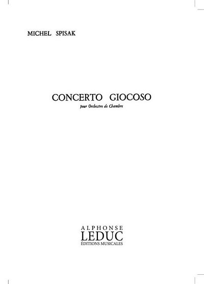 Concerto Giocoso, Sinfo (Stp)