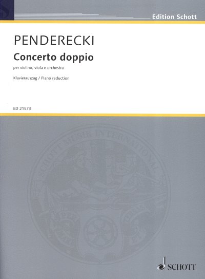 K. Penderecki: Concerto doppio