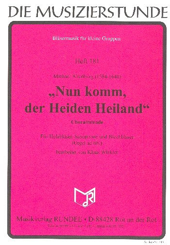 M. Altenburg: Nun komm, der Heiden, Blasens;Org (Part(C)+St)