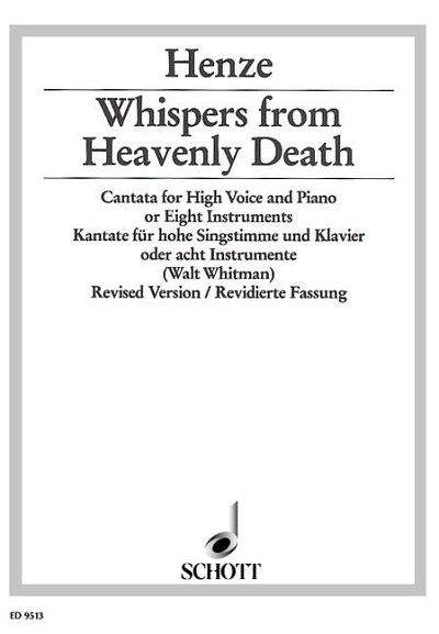H.W. Henze: Whispers from Heavenly Death