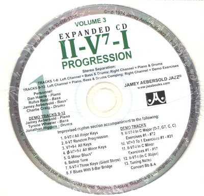J. Aebersold: ii-V7-I Progression (2CD)