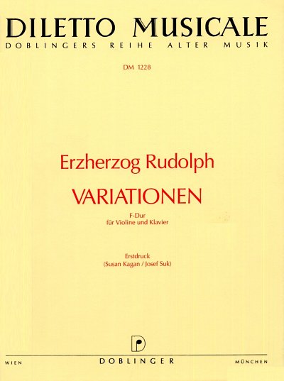 Rudolph Erzherzog: Variationen F-Dur
