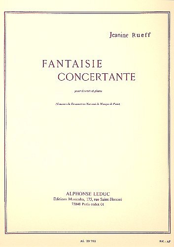 J. Rueff: Fantaisie Concertante (Bu)