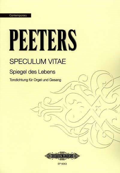 F. Peeters: Speculum vitae (Spiegel des Lebens) op. 36