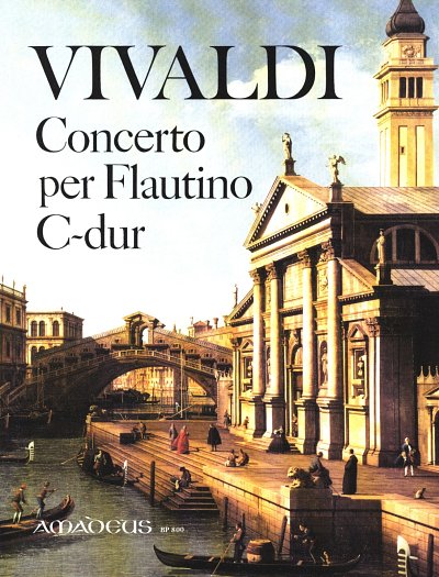 A. Vivaldi: Concerto per Flautino C-Dur op, AbflStrBc (KASt)